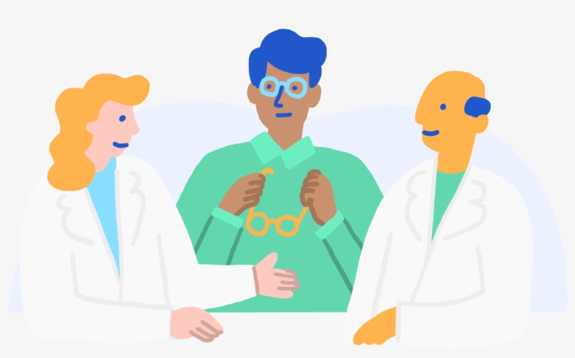 Doctor Group - Cartoon, transparent png