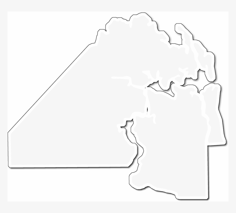 A Map Of Duval With An Outer Shadow Around The Map - Illustration, transparent png