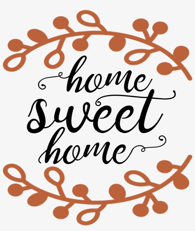 Fab Five Design Diy Choices » Home Sweet Home With - Calligraphy, transparent png