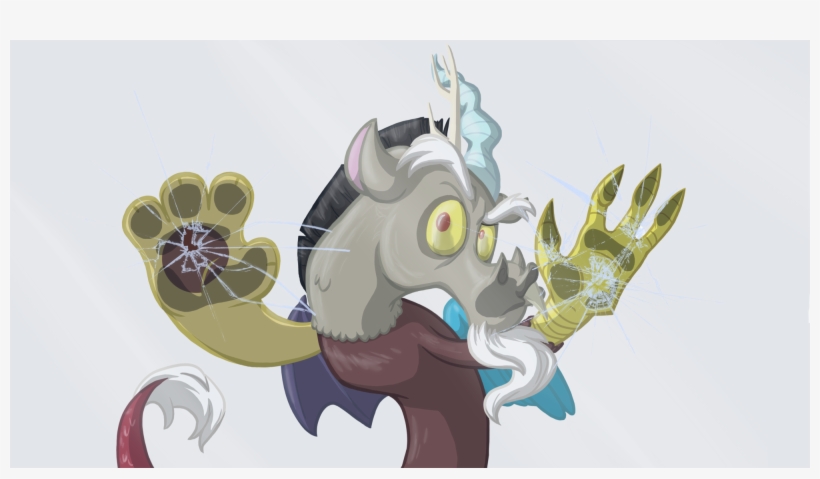 Discord Wp Transparent Version By Rustedrabbit-d4hacea - Discord 4 Wall Breaking, transparent png