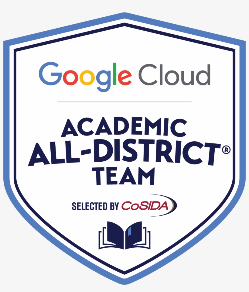 Bw Bender Selected To Google Cloud Academic All-district - Google Cloud Cosida Logo, transparent png