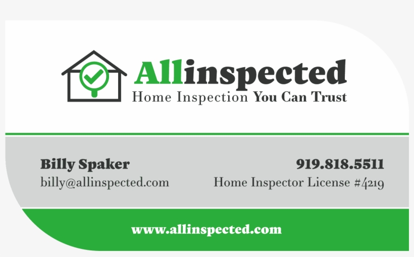 Home Inspection Business Card Design - Human Action, transparent png