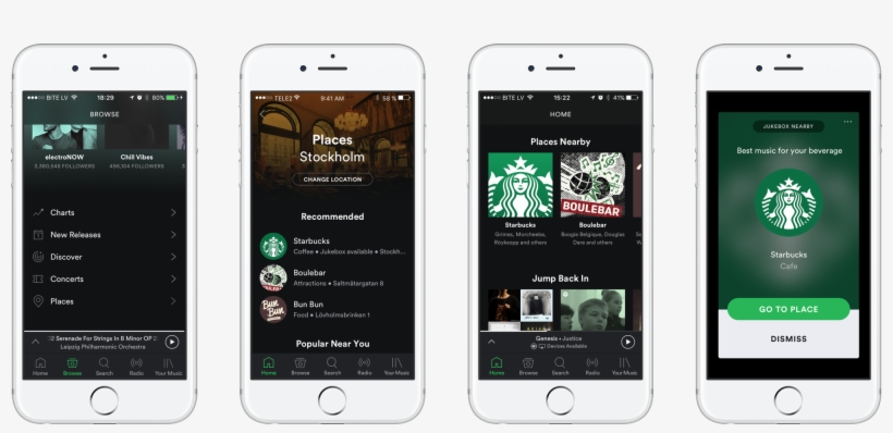 List Of Places In App's Navigation, Nearby Places On - Iphone, transparent png