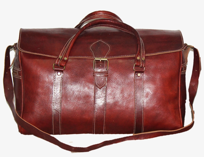 Moroccan Leather Bag Travel - Leather - 1200x800 PNG Download - PNGkit