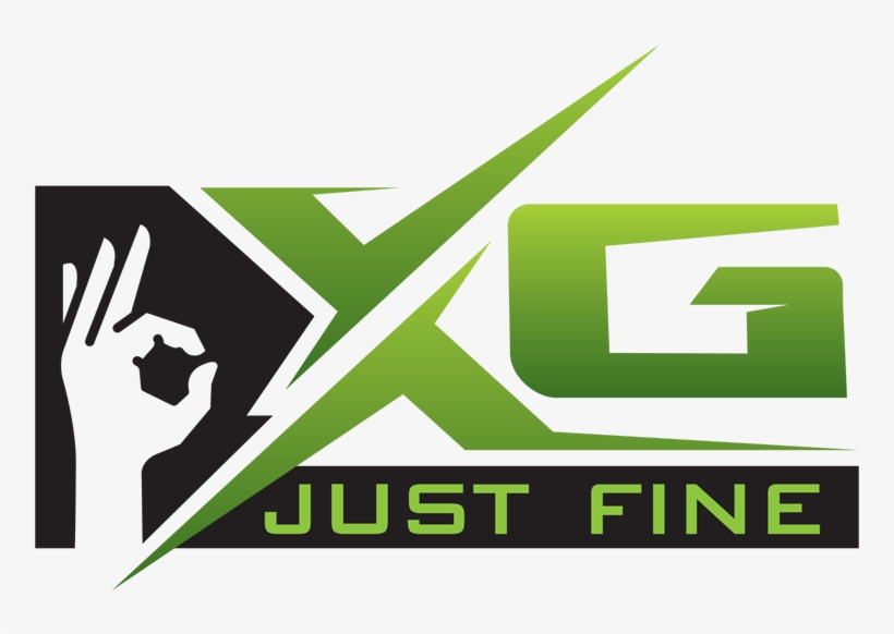 Xg-just Fine Green - Graphic Design, transparent png