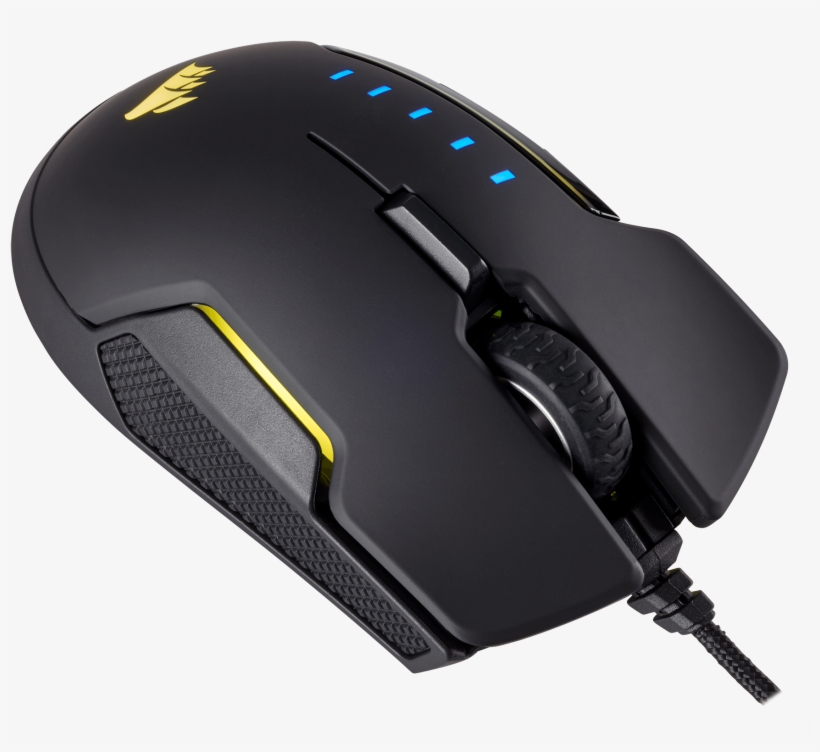 Corsair Gaming Glaive Rgb Black Edition - Corsair Gaming Glaive Rgb Mouse Corsair-glaive-rgb, transparent png