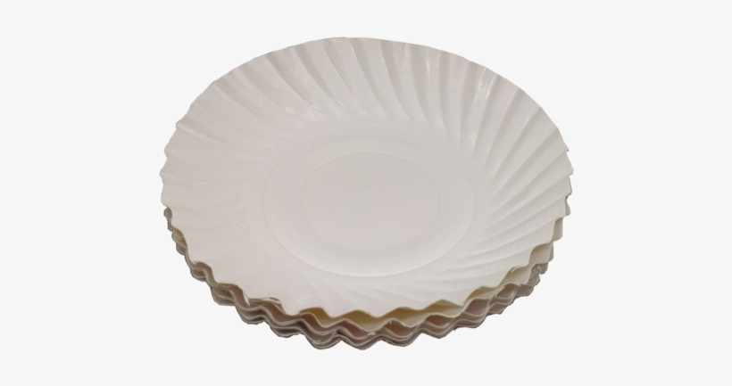 Paper Plates 7" - Ceramic, transparent png