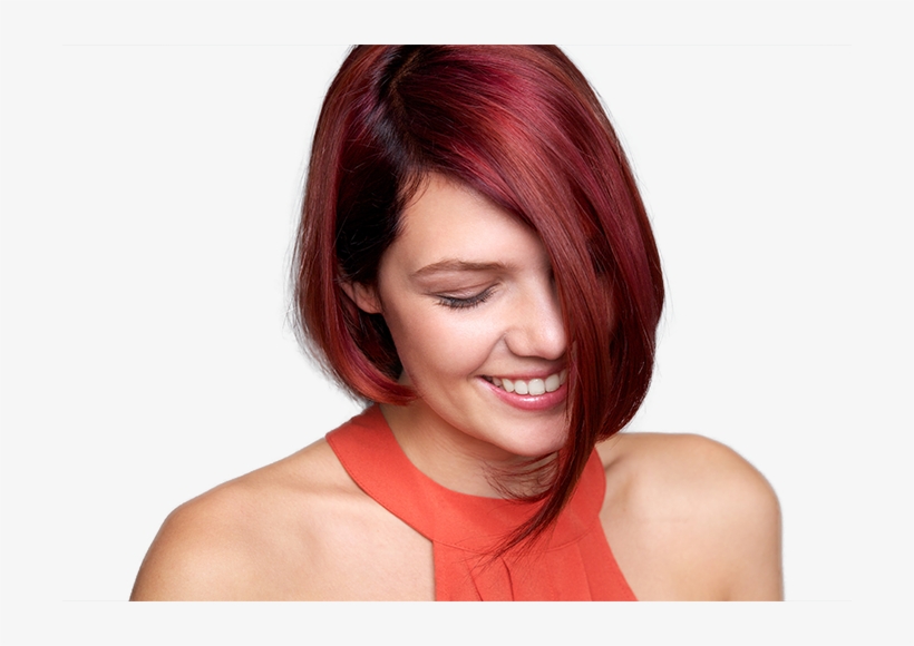 Red Hair Pixie Cut - Cherry Red Hair Looks, transparent png