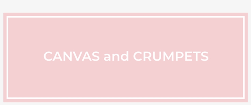 Canvas And Crumpets Logo - Carmine, transparent png