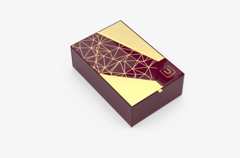 Bevelled Glass Rakhi Gift Box - Triangle, transparent png