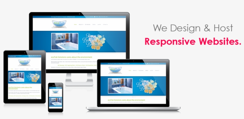 Responsive Website Design & Web Hosting - Computer Repair, transparent png