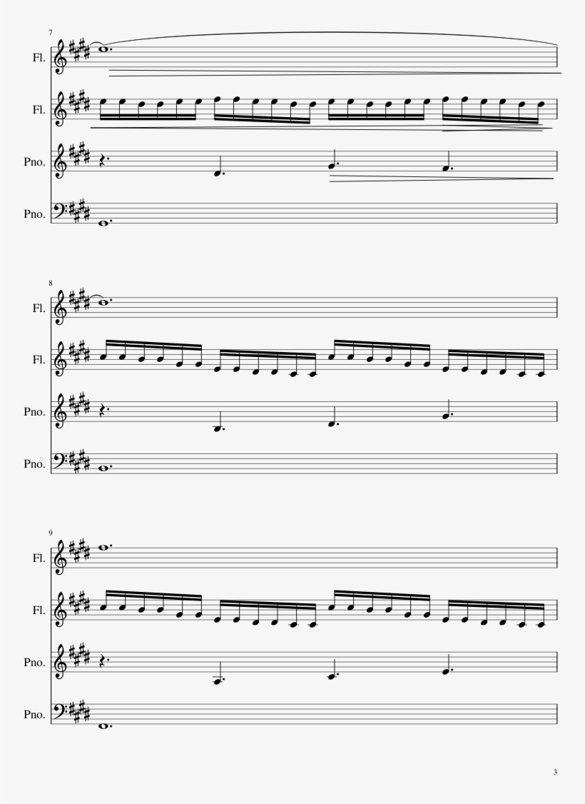 Maya Sheet Music Composed By Ian Clarke 3 Of 21 Pages - Sheet Music, transparent png