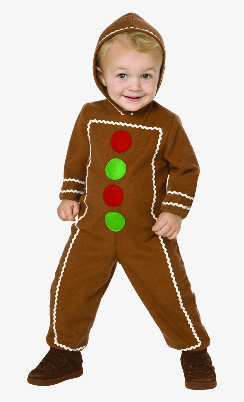 Child Gingerbread Man Costume - Gingerbread Man Costume For Kids, transparent png