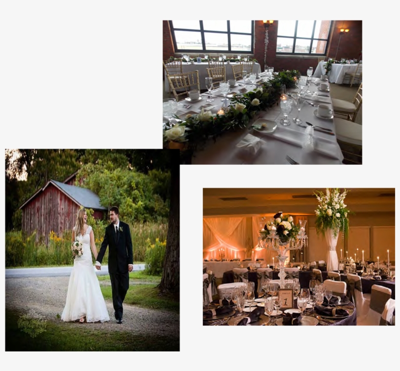 Wedding Front Page Montage - Wedding Reception, transparent png