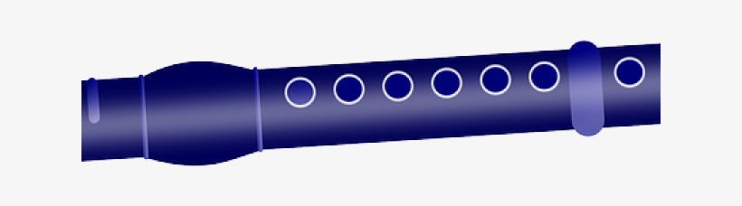 Flute Clipart Blue - Pipe, transparent png