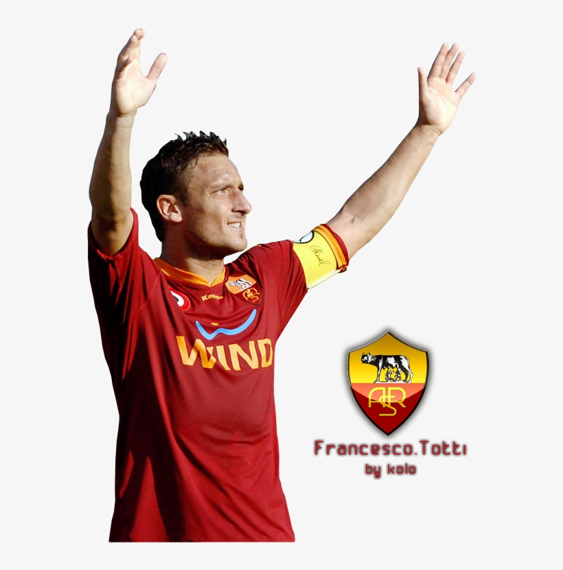 Totti 2013 Png - Athlete, transparent png