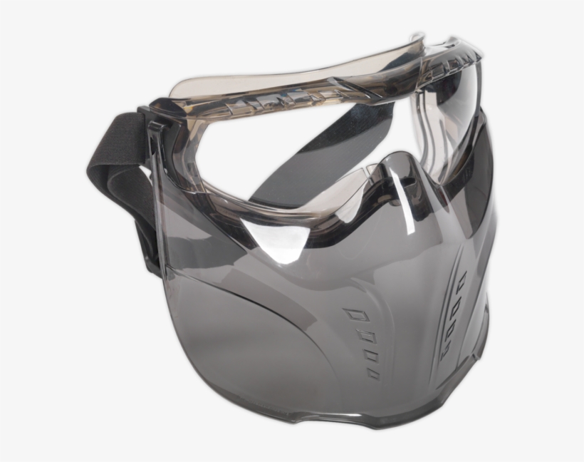 Ssp76 Sealey Safety Goggles With Detachable Face Shield - Sealey Safety Goggles With Detachable Face Shield, transparent png