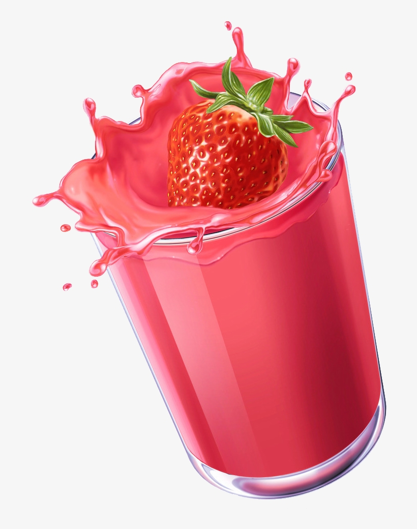 Strawberry Png Image & Strawberry Clipart Juice & Milk Shake Png