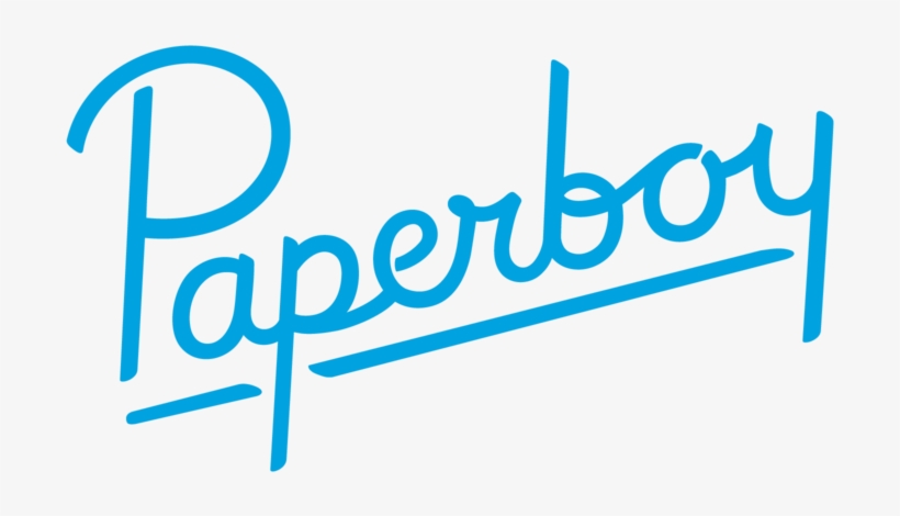 Paperboy Logo Blue Format=1500w, transparent png