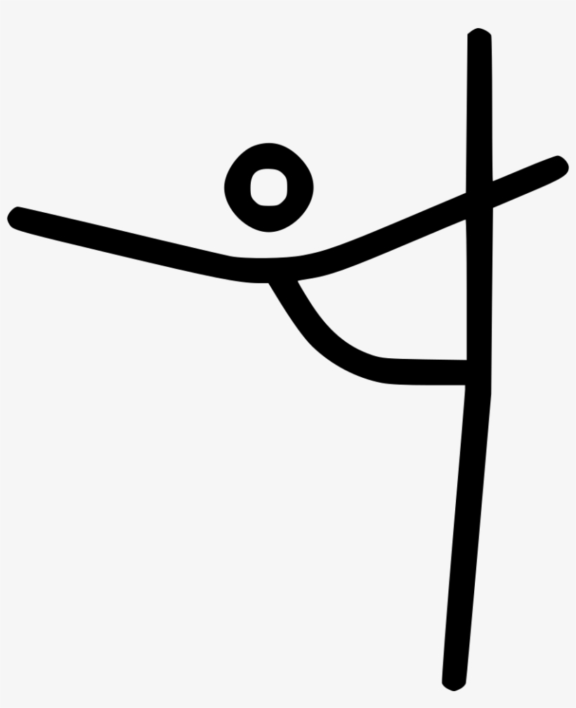 Png File Svg - Gymnastics Drawing, transparent png