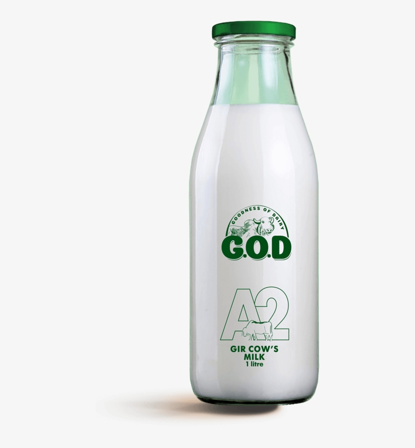 Organic Gir Cow Milk, Desi Gir Cow, G - Plastic Bottle, transparent png