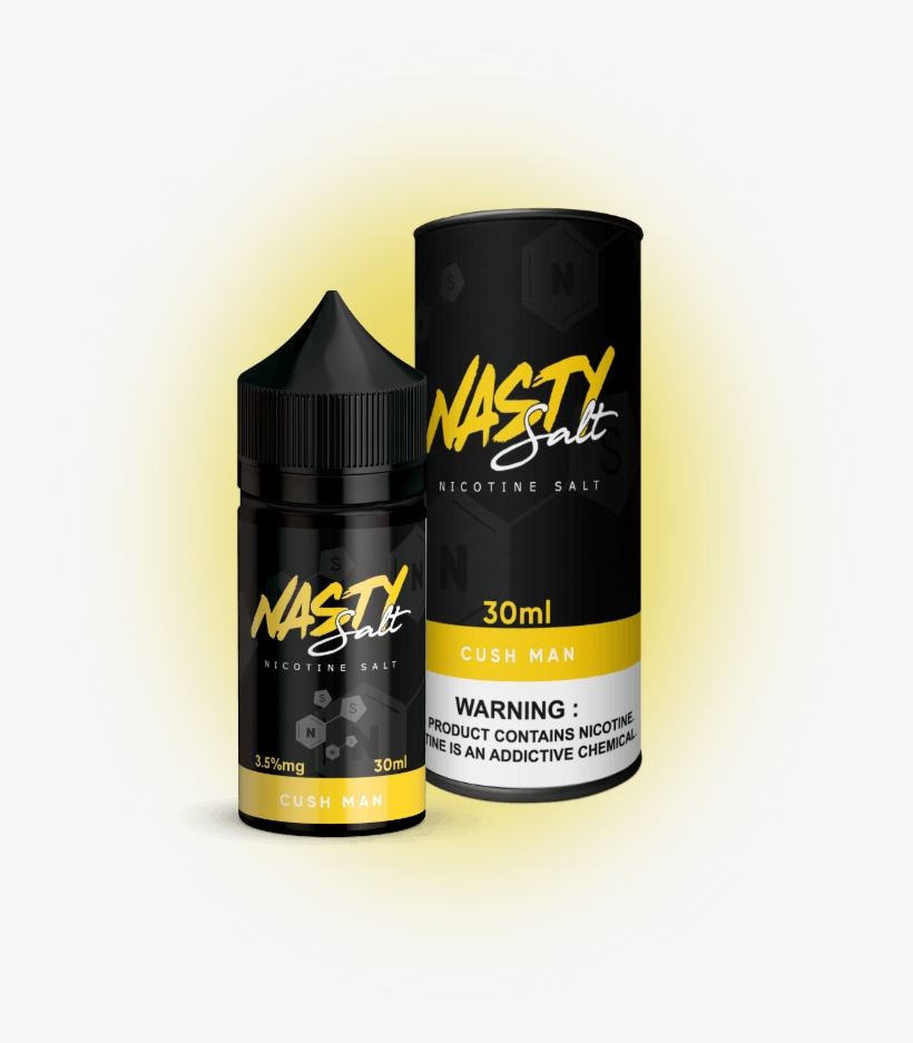 Cush Man Mango - Nasty Juice Salt Nic, transparent png