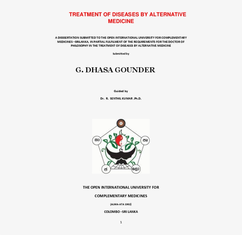 Docx - Open International University For Complementary Medicines, transparent png