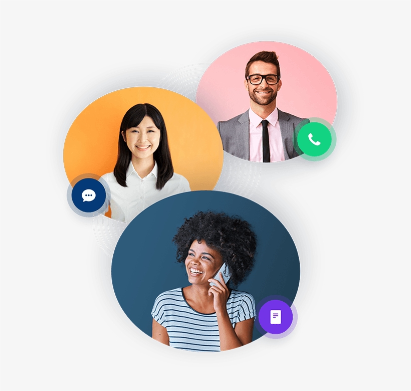 Telzio Business Phone System - Girl, transparent png