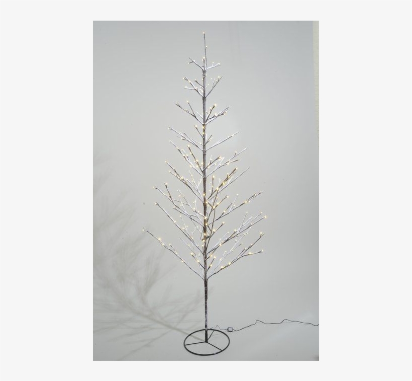 Kaemingk Led Artificial Christmas Tree & Snow 120cm - Bare Christmas Tree With Lights, transparent png
