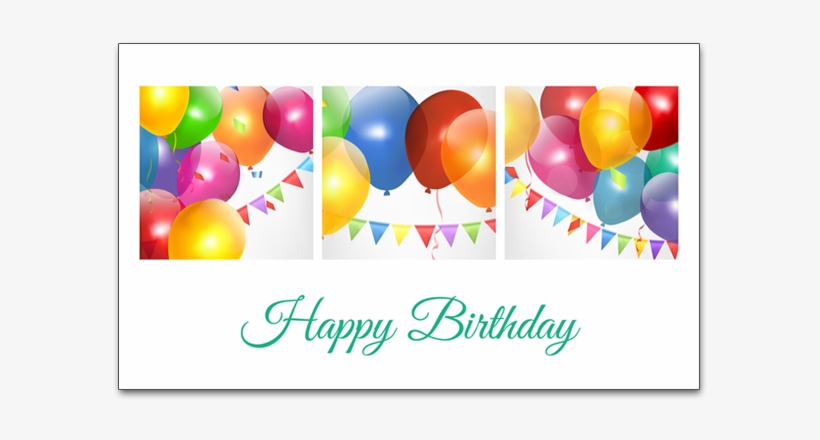 C766 Rainbow Balloons - Graphic Design, transparent png