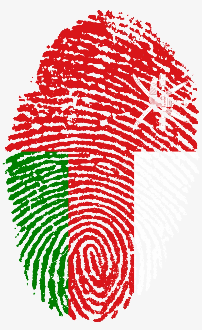 Oman Flag Fingerprint Country 655087 - Trinidad Fingerprint, transparent png