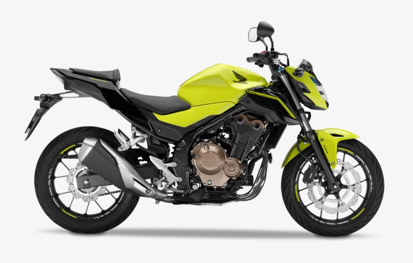 864 X 486 3 - Honda Cb500f 2017 Yellow, transparent png