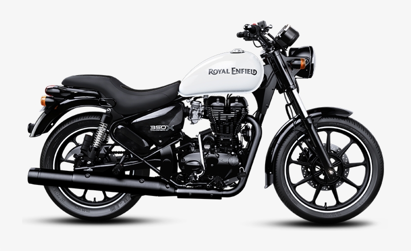 Royal Enfield Thunderbird X White, transparent png
