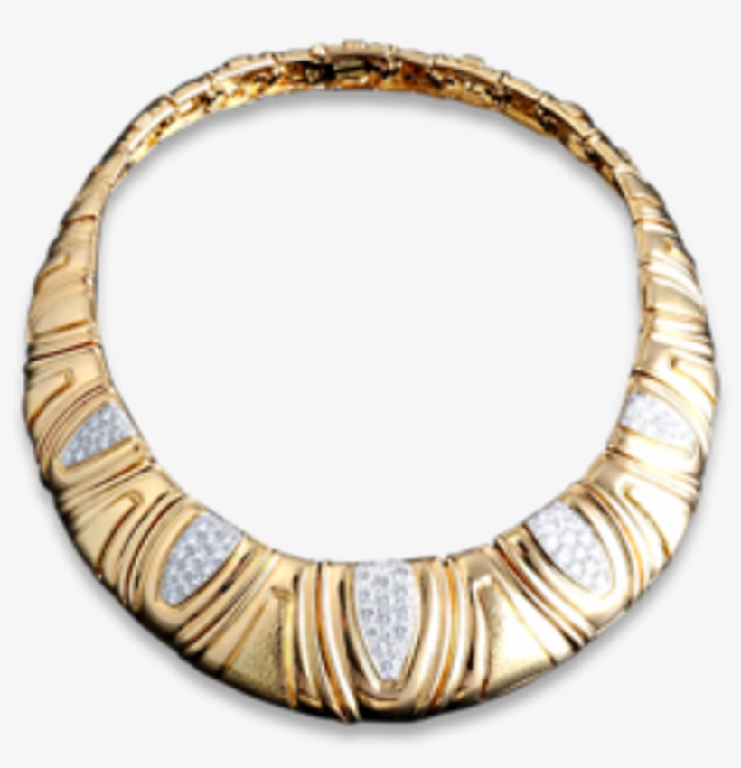 David Webb Gold And Diamond Necklace - David Webb Jewelry Gold, transparent png