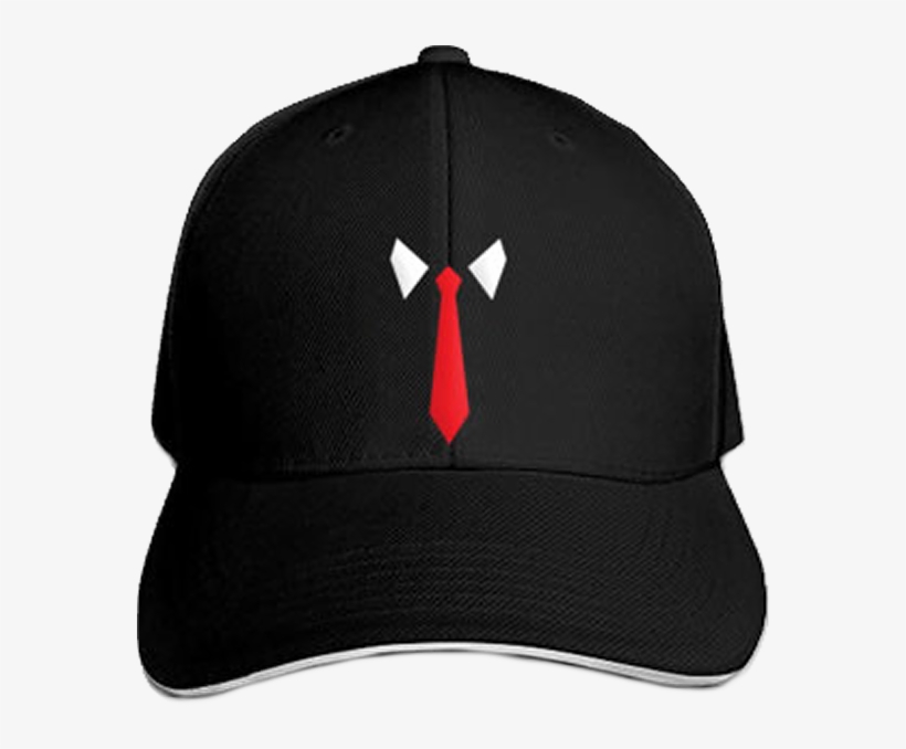 Caps Black Red Tie - Baseball Cap, transparent png