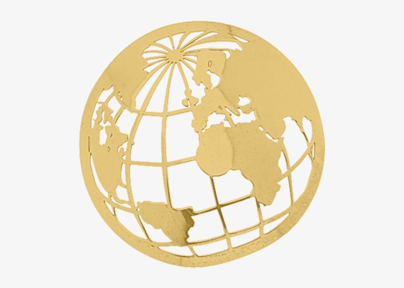 Alt Tekst - Back - " - Bola Del Mundo Dorada, transparent png