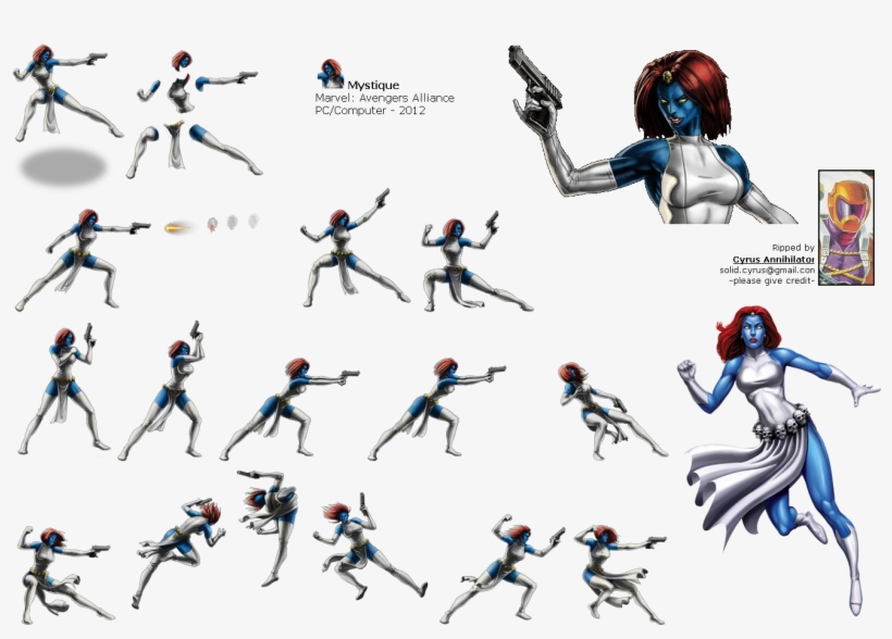 Click To View Full Size - Marvel Future Fight Mystique, transparent png