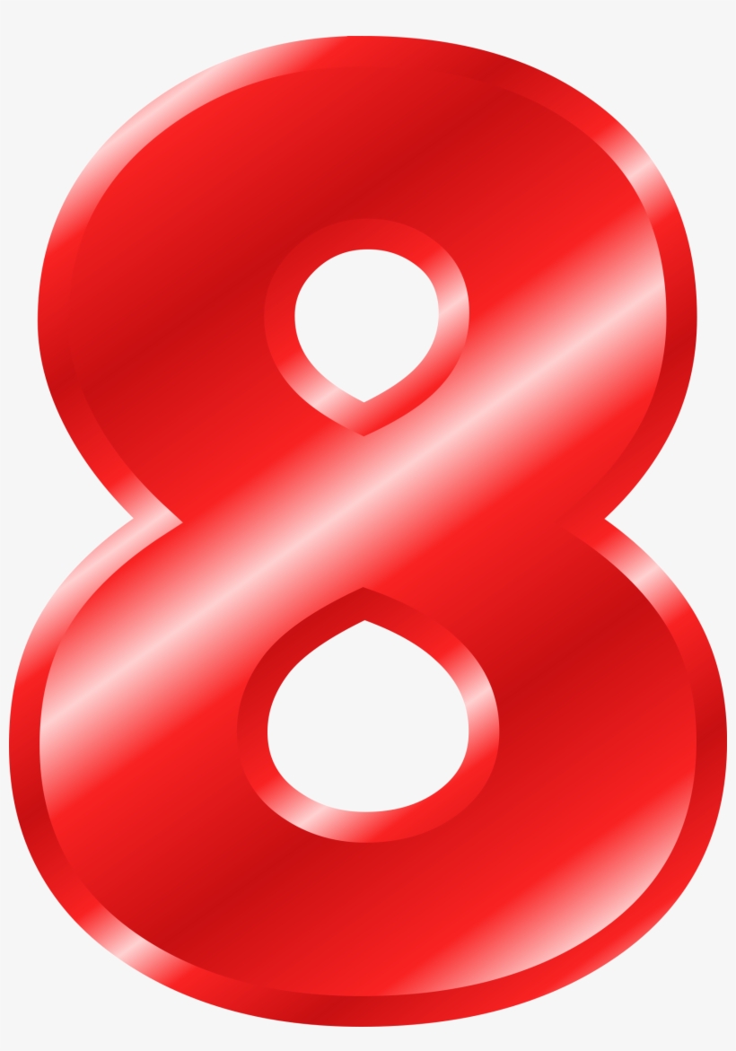 Bina Effect Letters Alphabet Red 34 2400px - 8 Png, transparent png