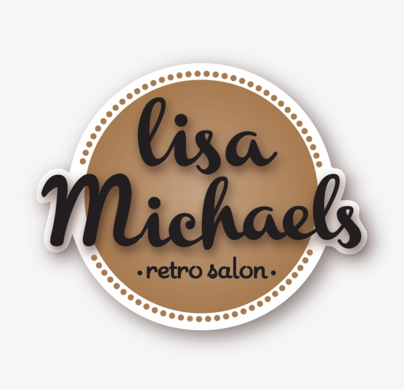 Lisa Michaels Retro Salon Logo - Lisa Michaels Salon, transparent png