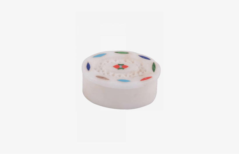 Handcrafted Netted Oval Shape Marble Jewelry Box - Dessert, transparent png