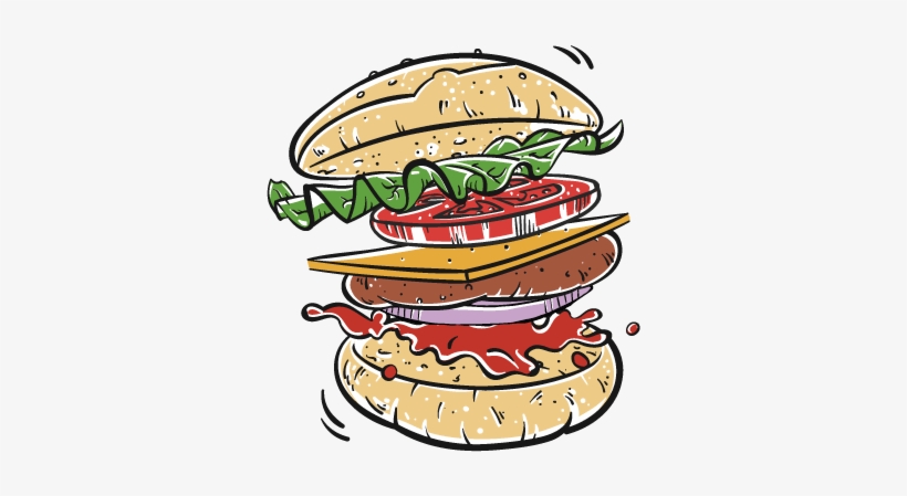 Unlimited Burgers From 20 Of South Florida's Top Burger - Burger Face Clipart Png, transparent png