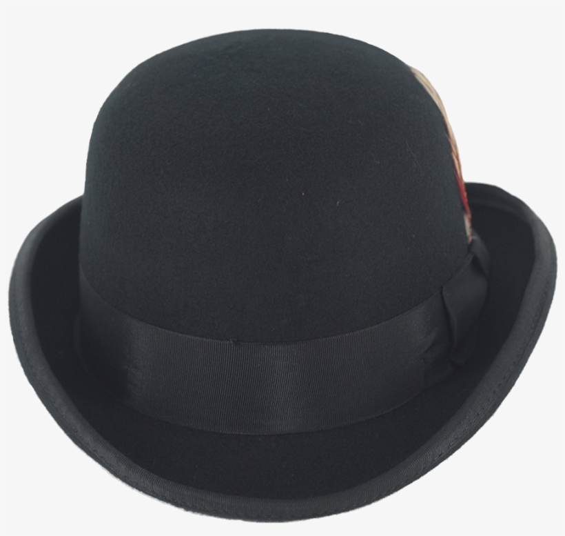 Bowler Hat Png - Wool Felt Bowler Hat, transparent png