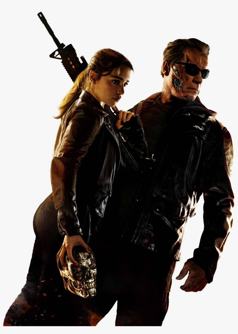 Terminator, Trying To Find Some Good Promo Shots - Terminator Genisys Movie Poster, transparent png
