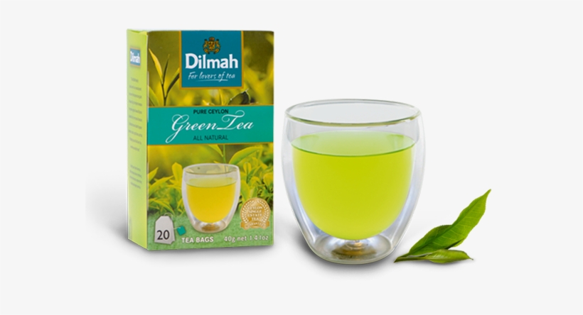 Dilmah Real Fresh Iced Tea Green Tea With Ginger And - Dilmah Ceylon Green Tea, transparent png
