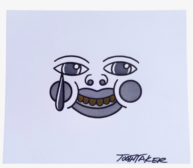Thug Tears - Face, transparent png