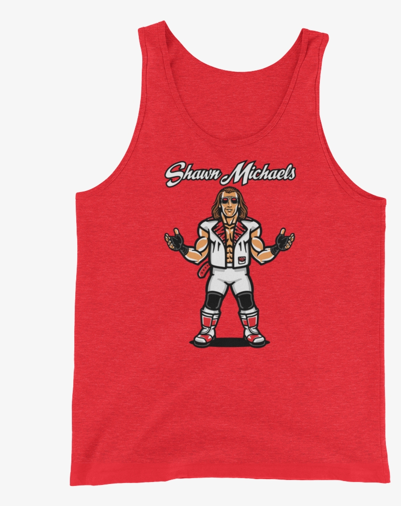Shawn Michaels Cartoon Unisex Tank Top - Clothing, transparent png
