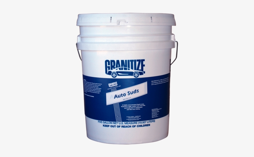 Auto Suds S1-5g - Granitize S-4 Auto Wash - Biodegradeable - 5 Gallon, transparent png