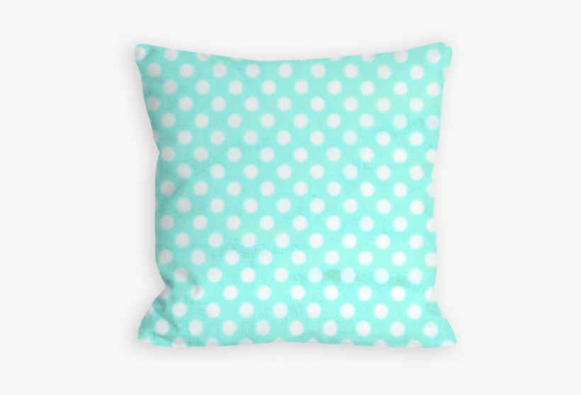 Aquamarine And White Pillow, Cheerful Polka Dot - Krasilnikoff Geschirrtuch Sterne Klein, transparent png
