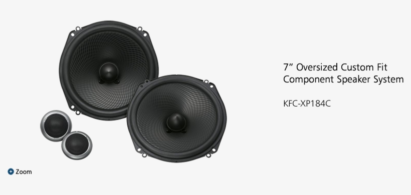 Kfc-xp184c - Kenwood Excelon Kfc-xp184c 2-way Speaker, transparent png