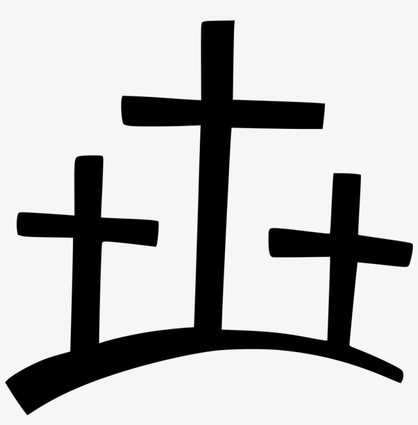 Cross Hill Comments - Cross On The Hill Svg, transparent png